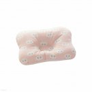 PINK LITTLE CAT Baby Infant Newborn Prevent Flat Head Neck Syndrome Support Square Pillow