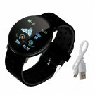 1# BLACK 119Plus Smart Watch IP67 Waterproof Bracelet Heart Rate Monitor Fitness Tracker