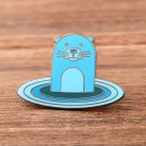 Blue Otter Custom Enamel Pins