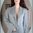 LORO PIANA Neiman Marcus 100% Cashmere Aqua Jacket 12