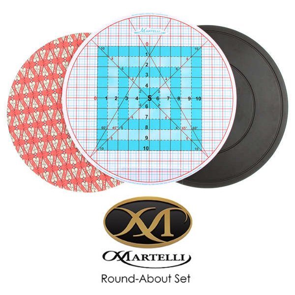 Martelli RoundAbout Turntable, Mat and Ironing Board Set