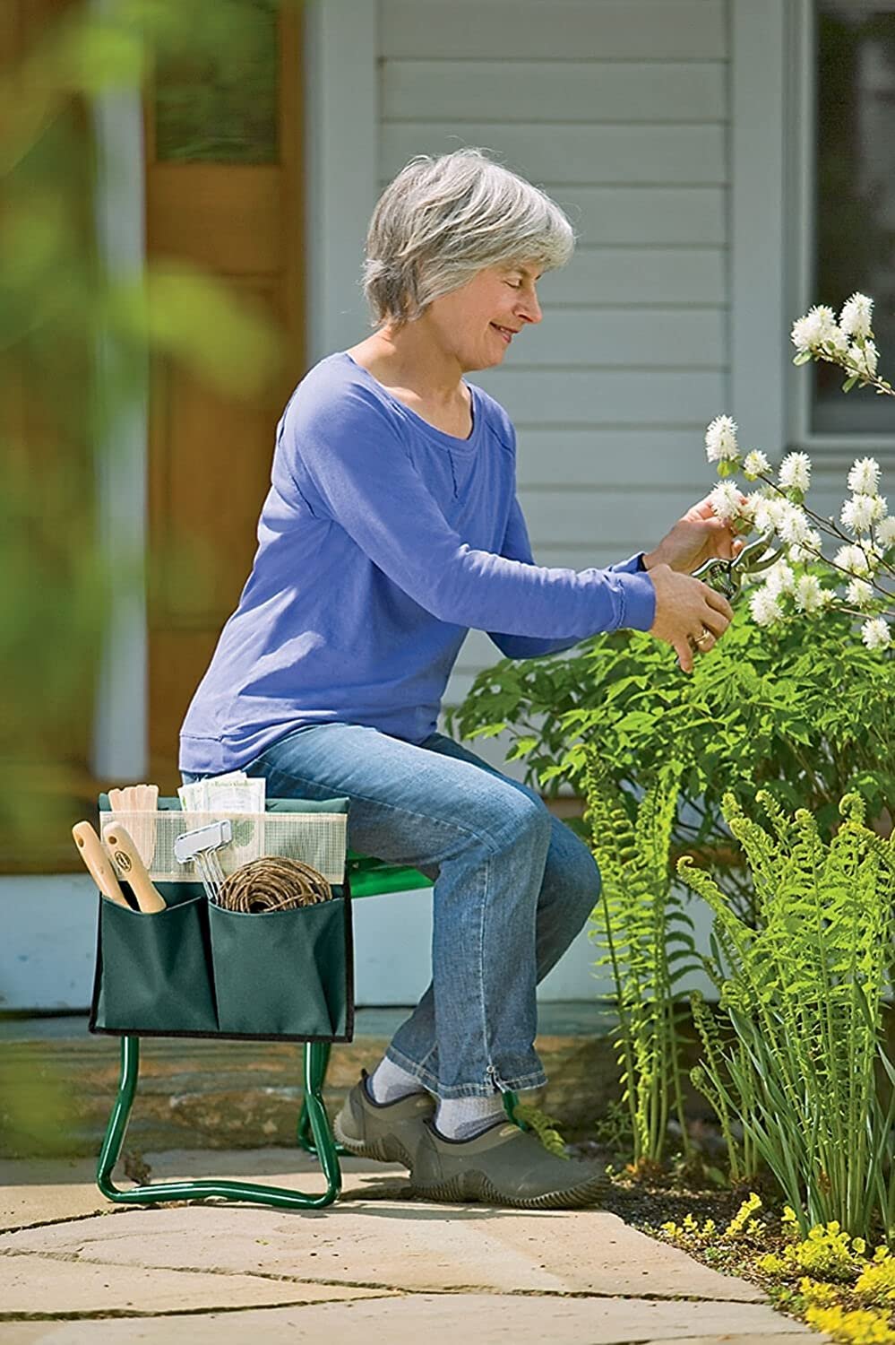 Gardener's Supply Company Garden Kneeler & Portable Stool