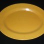 Vintage Fiesta Harlequin Yellow Platter