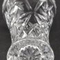 Lenox Fine Crystal Star Design Bud Vase with COA, 4" Tall, Made in Czech Republic EUC