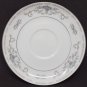 DIANE by Wade Fine Porcelain China of Japan Vintage Footed Tea Cup and Saucer With Spoon