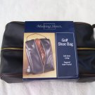 Golf Golfers NEW MEETING STREET BLACK GOLF SHOE BAG