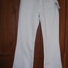 Womens Pants Large New Lucky White Jeans Size 31 12 NWT  $129