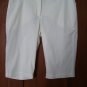 Womens New Sophie Max Denise White Bermuda Shorts 6