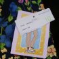 Womens New Liz Claiborne Michaela Blue Pink Yellow Pants 10