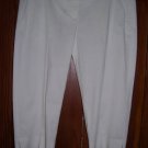 Womens New Theory Honorin Optic White Bermuda Shorts 8 $170
