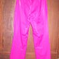Womens New Finity Studio Monte Carlo Pink Cropped Pants 6 $128