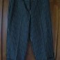 Womens Clothing New Directions Black White Capris 8 NWT