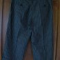 Womens Clothing New Directions Black White Capris 8 NWT