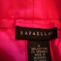 Womens New Rafaella Hot Pink Sateen Modern Fit Bermudas 6