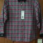 Girls Blouse Wrangler Red Gray Black Plaid Western  Shirt 14