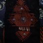 Womens Knit Blouse Large Chicos Black Brown Top 2 L