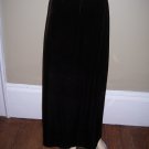 Womens Plus Size Dark Brown Unbranded Velour Velvet Skirt 1X