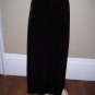 Womens Plus Size Dark Brown Unbranded Velour Velvet Skirt 1X