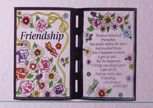 Friendship Plaque