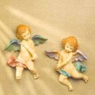 Floating Cherub Wall Plaques