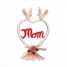 Mom Heart with Pink Birds