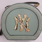 Powder Blue Purse w/ New York Yankees Logo