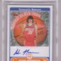 2006 2007 Adam Morrison Topps Rookie Photo Shoot BGS 9.0/10 Auto RC Rookie