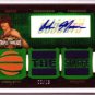 2006 2007 Adam Morrison Triple Threads Auto 8/18 2 Color "The Stach" Patch RARE Rookie RC