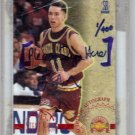 1996 Steve Nash Skybox Auto 1/400 First Card signed "Sign Here" RC Rookie 1/1