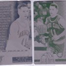 1996 Steve Nash Scoreboard Plates Front and Back - 1/1 - RC Rookie