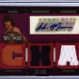 2006 2007 Adam Morrison Triple Threads Auto 21/36 # Red Patches Rookie RC