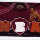 2006 2007 Adam Morrison Triple Threads Auto 29/36 # Red Patches Rookie RC