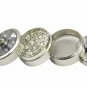 2.2 inch Hand Cranked Spice Herb Grinder Metal 4 Pieces 3 Chambers