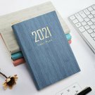 A5 2021 Daily Planner Calendar Week Month Schedule Flexible Cover Dated Agenda