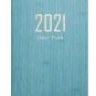 A5 2021 Daily Planner Calendar Week Month Schedule Flexible Cover Dated Agenda