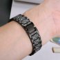 Compatible Fitbit Charge 2 Band with Bling Rhinestone Metal Bracelet Replacement