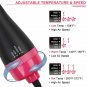 Hot Air Hair Dryer Thermal Brush Straightener Curler Salon Volumizer Styler