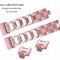 Compatible Fitbit Charge 3 Band Replacement Rhinestone Metal Bracelet Wristband
