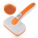 Dog Cat Brush Pet Grooming Comb with Massages Particle Remove Undercoat Shed Fur