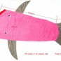 Shark Tail Blanket Sleep Bag for Kids Teens Flannel Fabric Soft Warm Onesize