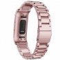 Compatible Fitbit Charge 3 Band Replacement Stainless Steel Metal Bracelet Strap