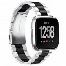 Fitbit Versa Bands Replacement for Men Women Stainless Steel Wristwatch Strap