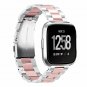 Fitbit Versa Bands Replacement for Men Women Stainless Steel Wristwatch Strap