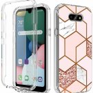 2 in 1 Cover for LG K31 Case Marble Soft TPU PC Bumper 360° Full Body Protect 2 in 1 Cover for LG K31 Case Marble Soft TPU PC Bumper 360° Full Body Protect