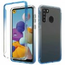 Samsung Galaxy A21 Case 2 in 1 Hybrid Rugged Cover 360° Full Body Protect Samsung Galaxy A21 Case 2 in 1 Hybrid Rugged Cover 360° Full Body Protect
