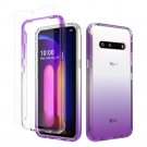 LG V60 ThinQ Case 360° Full Body Protect G9 ThinQ Cover Dual Layer Transparent