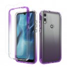 Moto E Case 2020 2in1 Hybrid Rugged Armor Cover Gradient Color Full Body Protect Moto E Case 2020 2in1 Hybrid Rugged Armor Cover Gradient Color Full Body Protect