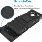 3 in 1 Cover for LG Stylo 6 / K71 Stylus Case Soft TPU Full Body Protect