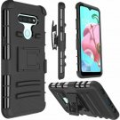 3 in 1 Cover for LG K51 Case with Kickstand Belt Clip Holster Full Body Protect 3 in 1 Cover for LG K51 Case with Kickstand Belt Clip Holster Full Body Protect