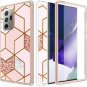 Samsung Galaxy Note 20 Ultra Marble Case 5G 2 in 1 Hybrid Rugged Armor Cover